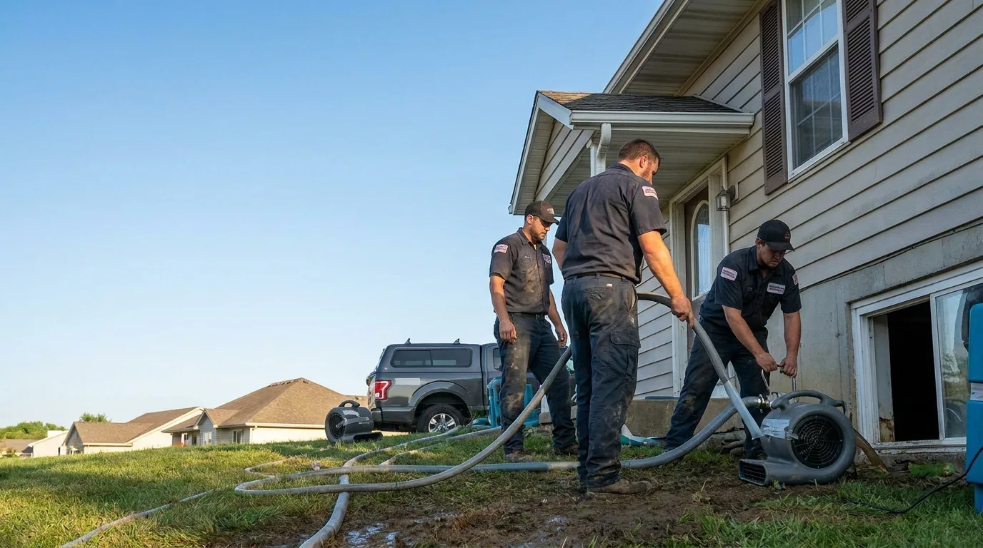Water Removal in Trophy Club, TX near me